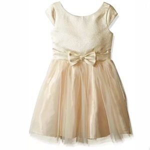 Zunie Girls Ivory Tulle Ballerina Bow Dress 12